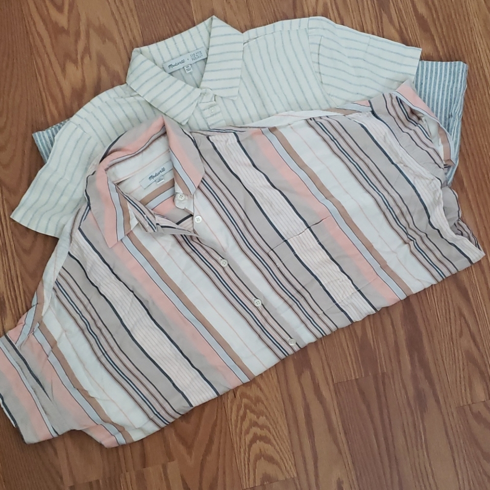 Madewell button down shirts